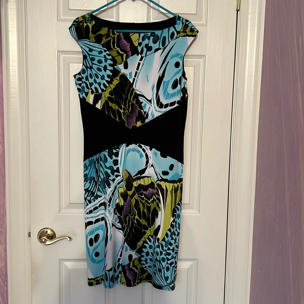 Eva Varro slim waist dress. Size M